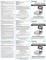 TE10T manual.cdr - Taylor Precision Products