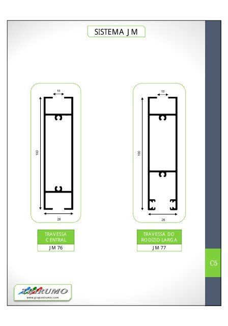 Catálogo Geral de Perfis 2012 - Sistemas de alumínio para arquitectura