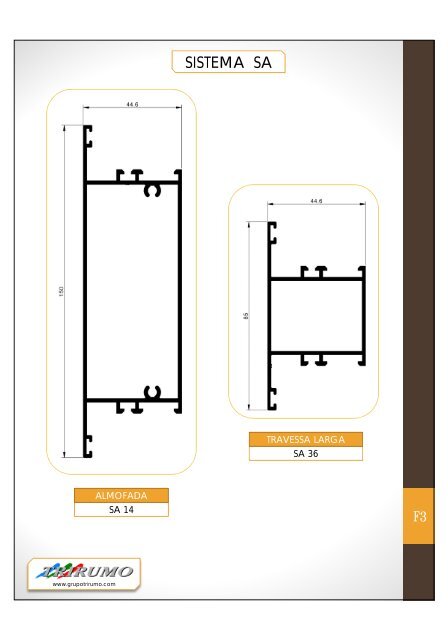 Catálogo Geral de Perfis 2012 - Sistemas de alumínio para arquitectura