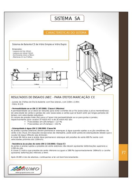 Catálogo Geral de Perfis 2012 - Sistemas de alumínio para arquitectura