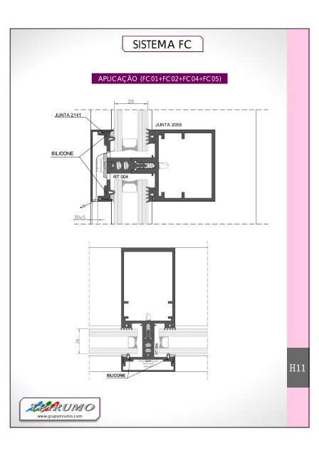 Catálogo Geral de Perfis 2012 - Sistemas de alumínio para arquitectura