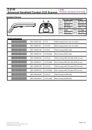 Z-3110 Advanced Handheld Contact CCD Scanner - Bilkur