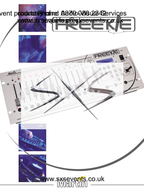 Lighting - Martin Freekie.pdf - SXS Events