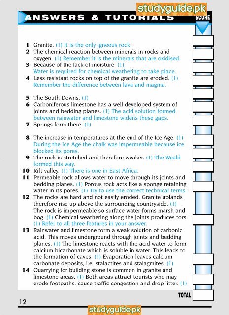 GCSE Geography (Instant Revision)