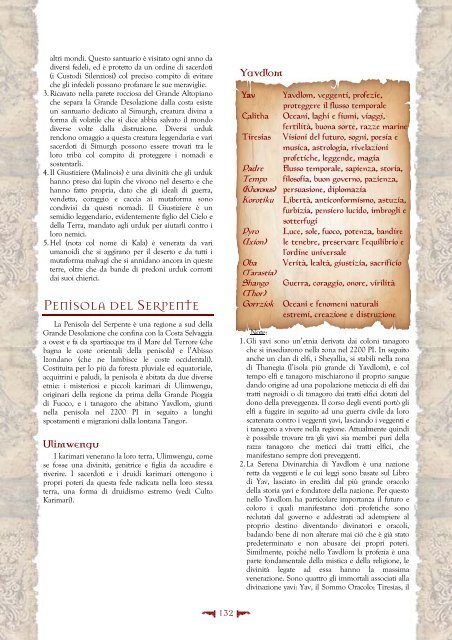 Religioni di Mystara