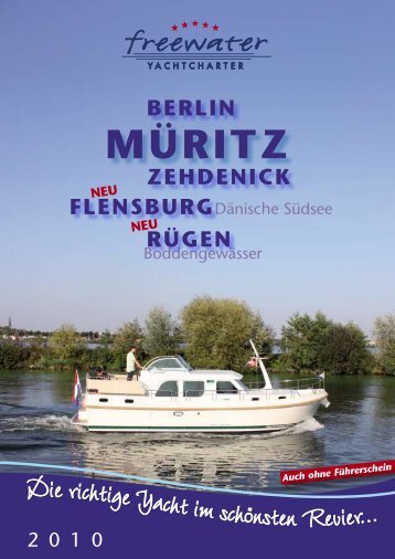 MÃRITZ - freewater Yachtcharter