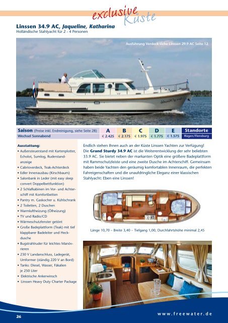 MÃRITZ - freewater Yachtcharter