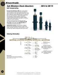 Industrial Shock Absorbers - Enertrols