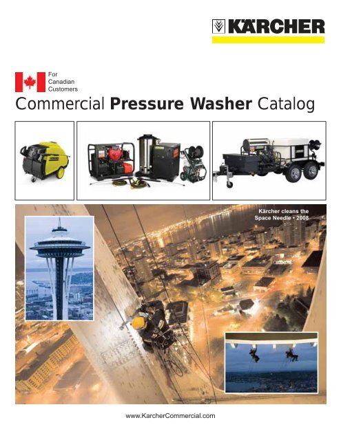 Commercial Pressure Washer Catalog - Under Pressure Systems