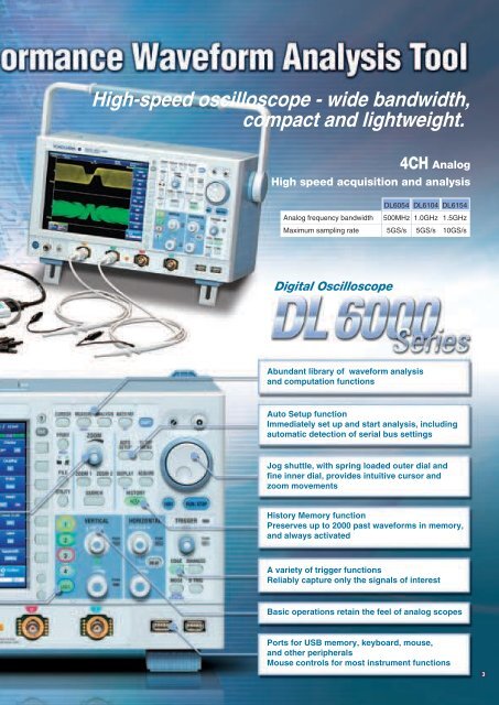 Digital Oscilloscope Mixed Signal Oscilloscope