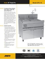 Anets 18â Pasta Pro Model GPC-18