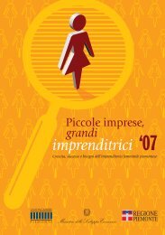 Piccole Imprese, Grandi Imprenditrici - Camere di Commercio