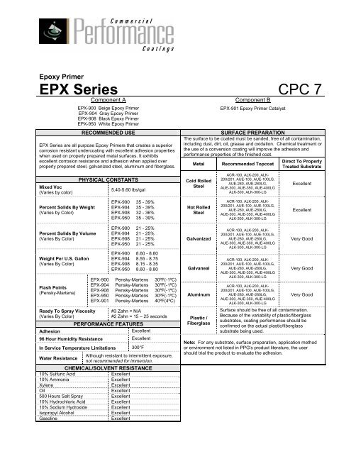 CPC7 EPX Series - BAPS