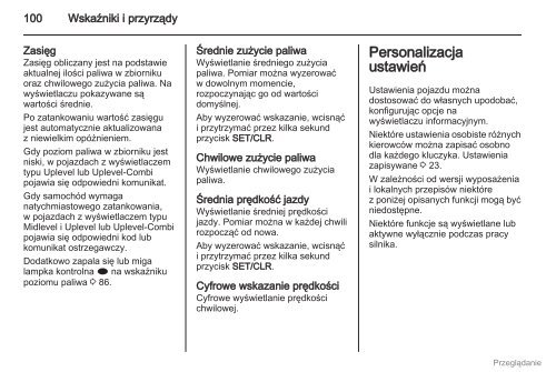 Opel Astra GTC 2012 â Instrukcja obsÅugi â Opel Polska