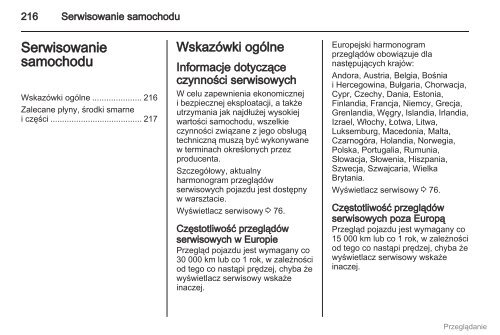 Opel Astra GTC 2012 â Instrukcja obsÅugi â Opel Polska