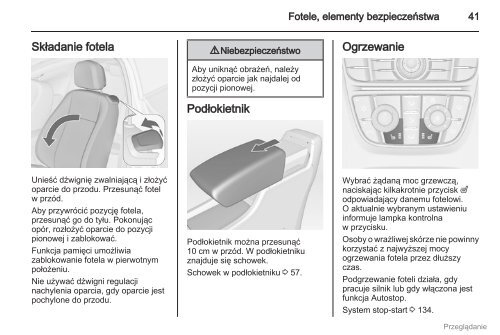 Opel Astra GTC 2012 â Instrukcja obsÅugi â Opel Polska
