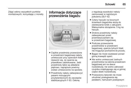 Opel Astra GTC 2012 â Instrukcja obsÅugi â Opel Polska