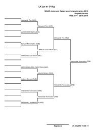 LK jun m -54 kg - Kickboxing Ireland