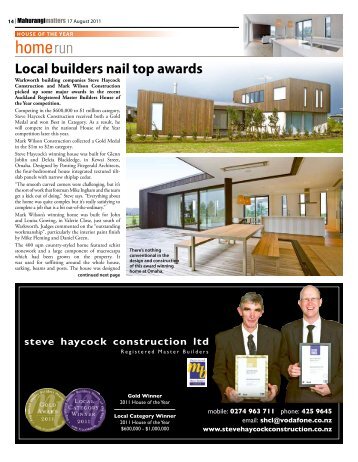 House of the Year Feature - Local Matters Newspapers