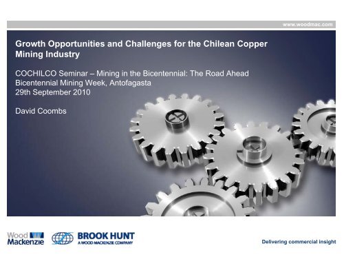 Growth Opportunities and Challenges for the Chilean Copper ...