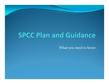 SPCC PowerPoint