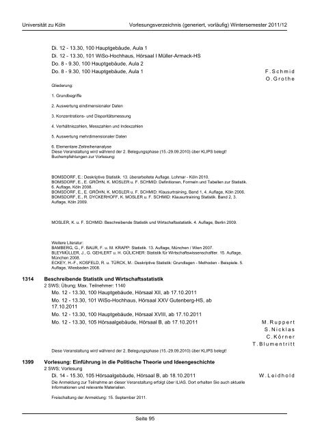 Download - koost - Universität zu Köln