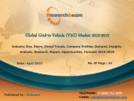 Global Vehicle-to-grid market to grow at a CAGR of 47.68 percent over the period 2014-2019