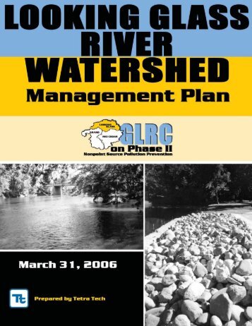 Volume II 2012 - 2021 Watershed Management Plan - Comfort Lake ...