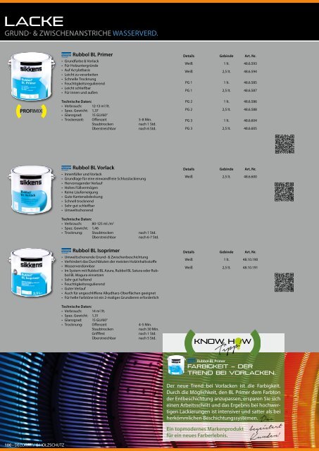 DECORATIV & HOLZSCHUTZ