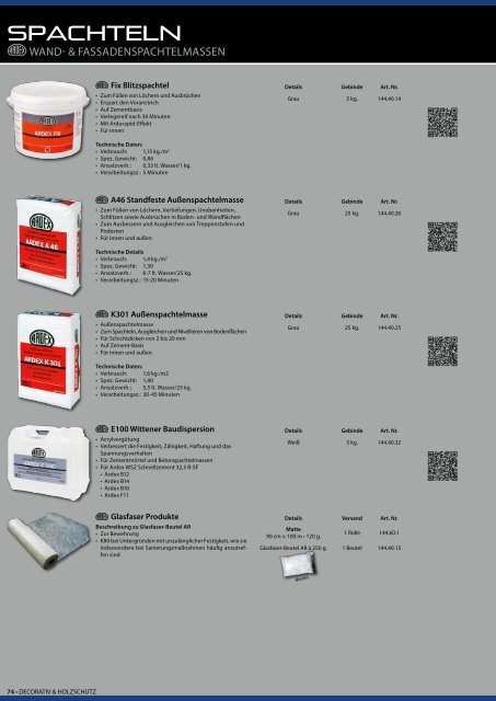 DECORATIV & HOLZSCHUTZ