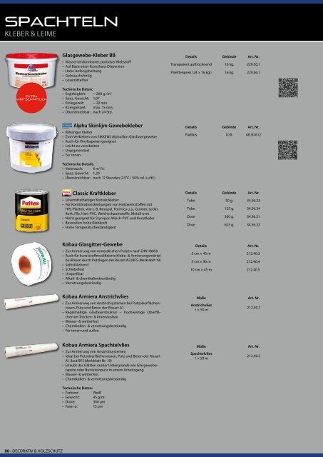 DECORATIV & HOLZSCHUTZ