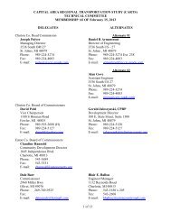 Membership List - Tri-County Regional Planning Commission