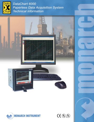 DC6000 Networkable Paperless Data Acquisition System - Oscomp
