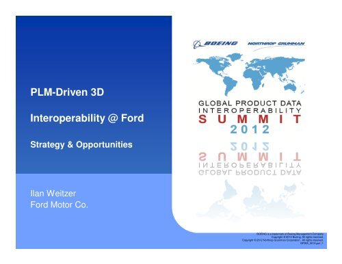 PDM enabled Interoperability @ Ford - GPDIS