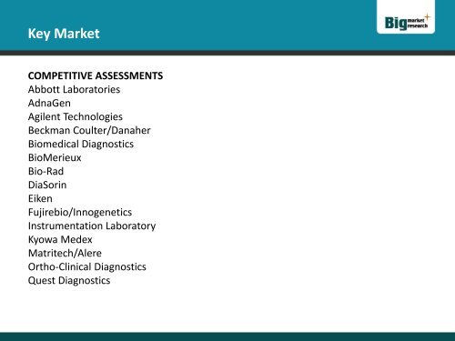 World Immunoprotein Testing Market 2015: US, Europe (France, Germany, Italy, Spain, UK), Japan