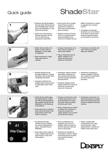 ShadeStar Quick Guide - DeguDent GmbH