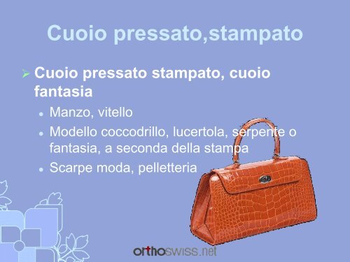 cuoio spaccato - orthoswiss