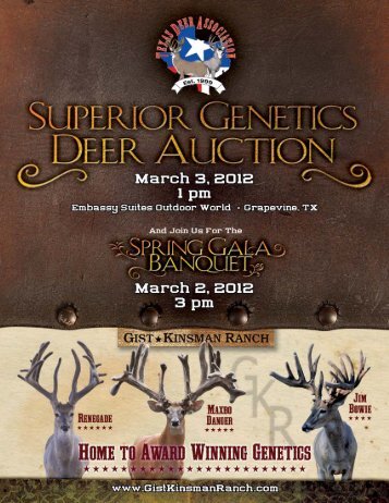 lOT 2 - Texas Deer Association