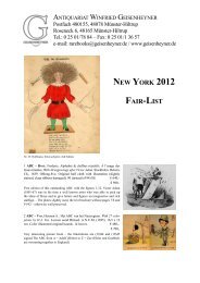 NEW YORK 2012 FAIR-LIST - Antiquariat W. Geisenheyner