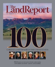 2013 Land Report 100 - Fay Ranches