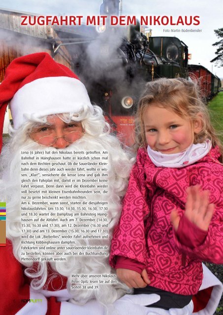 Komplett - Das Sauerlandmagazin Dezember 2014
