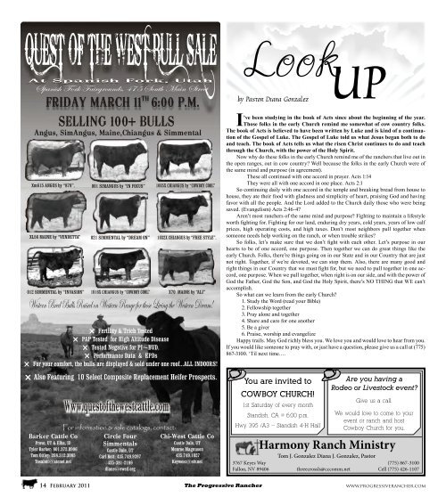 fallon Bull Sale - The Progressive Rancher Magazine