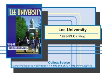 Undergraduate - Lee University