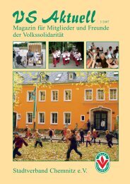 Untitled - VS Aktuell - Volkssolidarität Stadtverband Chemnitz e.V.