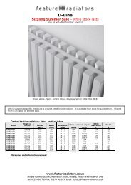 D-Line - Feature Radiators