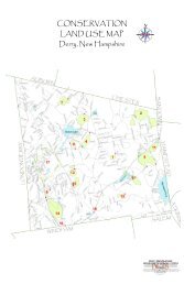 CONSERVATION LAND USE MAP Derry, New ... - Town of Derry