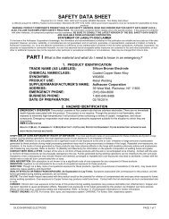 MATERIAL SAFETY DATA SHEET - Aufhauser Corporation