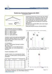Quaternary Ammonium Compounds (QAC) - Galab