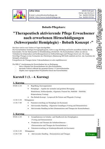 "Therapeutisch aktivierende Pflege Erwachsener ... - Ostalb-Klinikum