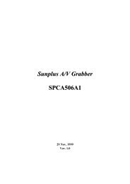 Sunplus A/V Grabber SPCA506A1